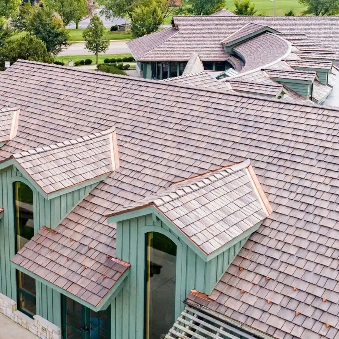 Synthetic Cedar Shake Roofing